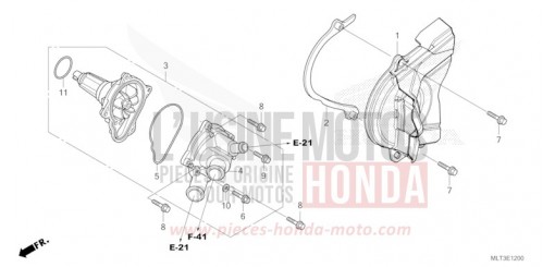 WATER PUMP CB1000GTT de 2026